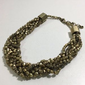 Banana Republic Chunky Braided Choker Necklace